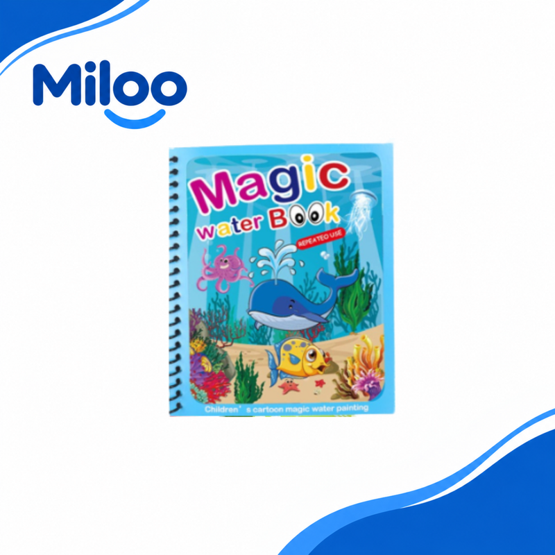 Miloo Magic Water Drawing Book