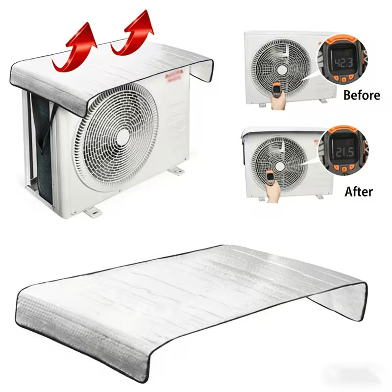 AC Outdoor Unit Protection Cover - Waterproof & Dust-Proof