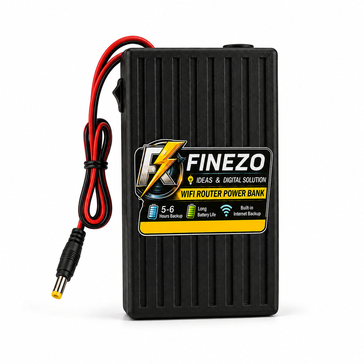 WiFi Router Power Bank 12V 6000mAh - Mini UPS for Load Shedding