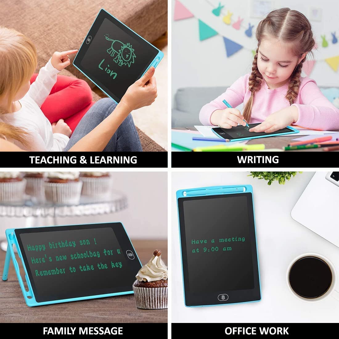 Miloo LCD Writing Tablet for Kids