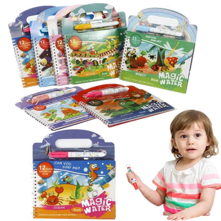 Miloo Magic Water Drawing Book