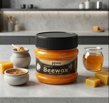 100% Natural Beeswax Wood Polish (85g)