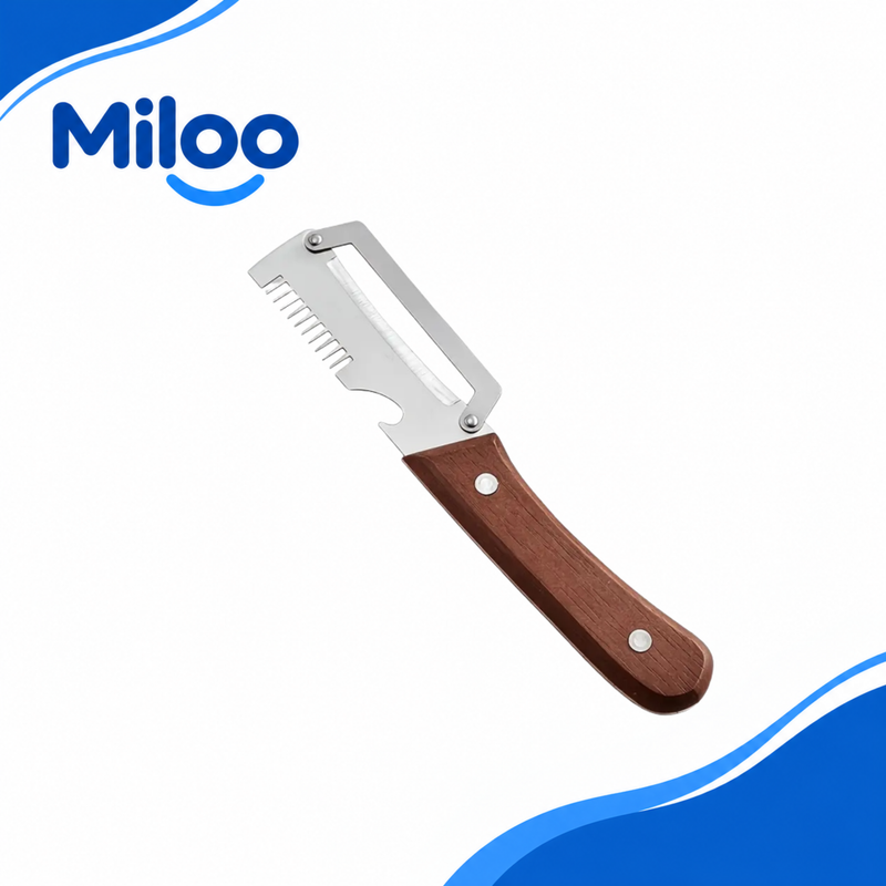 Miloo 3-in-1 Peeler Knife