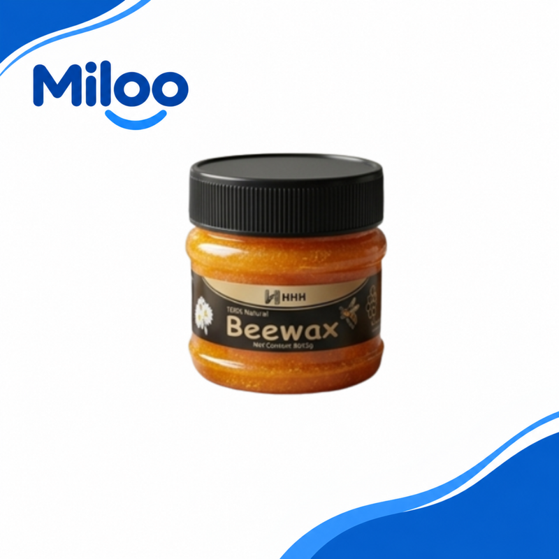 100% Natural Beeswax Wood Polish (85g)