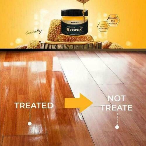 100% Natural Beeswax Wood Polish (85g)