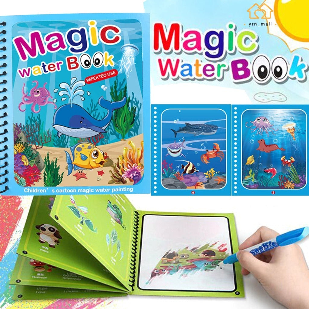 Miloo Magic Water Drawing Book